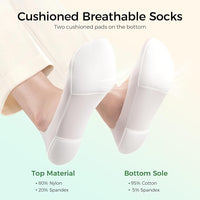 Pain Relief Socks with Soft Cushion Padding (1 Pair)